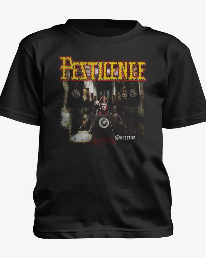 Polera de niño Negro de Pestilence Doctrine