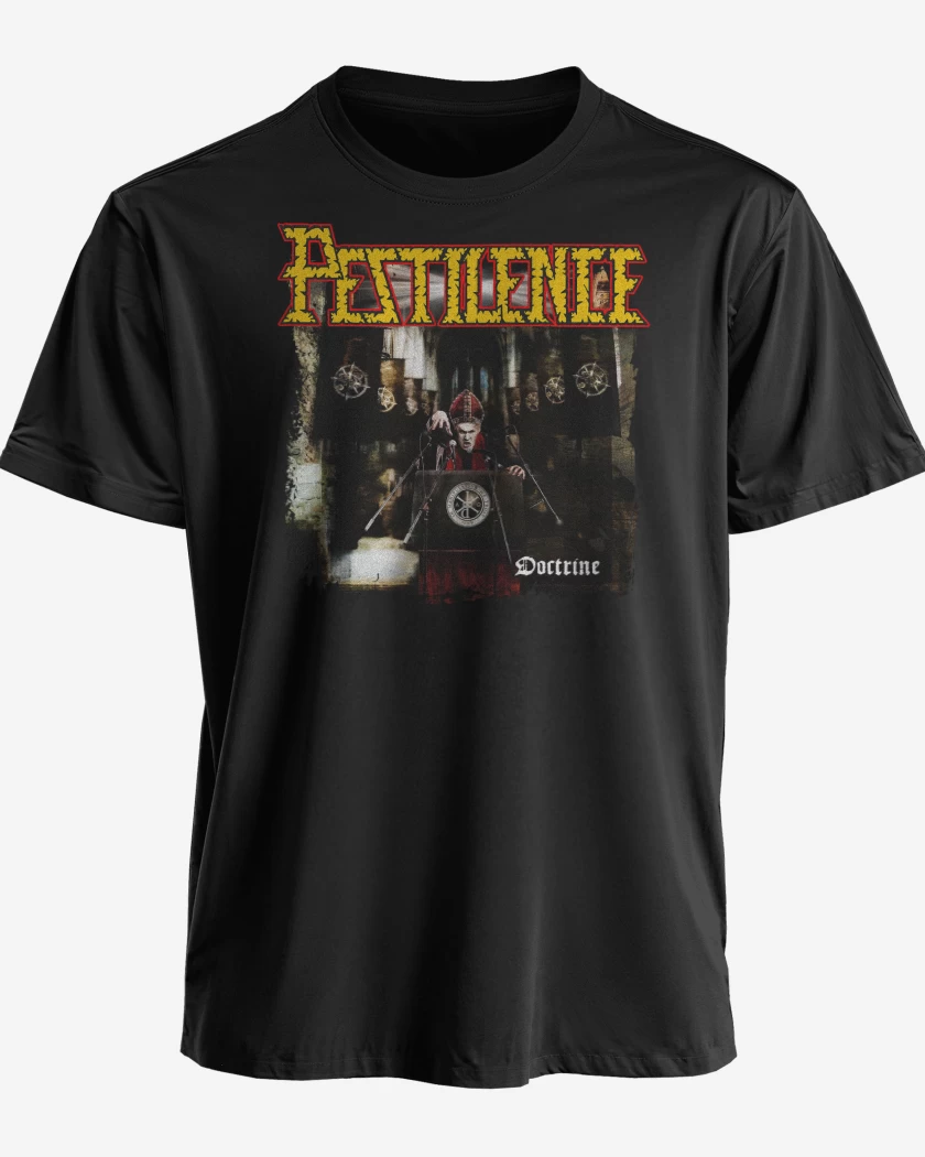 Polera premium Negro de Pestilence Doctrine