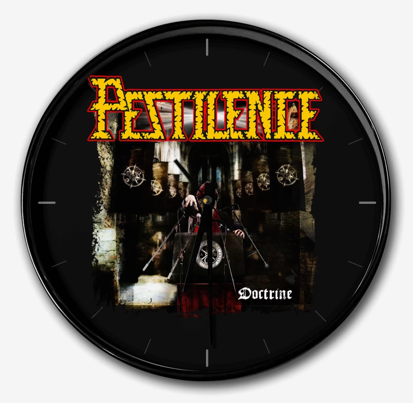 Reloj Negro de Pestilence Doctrine