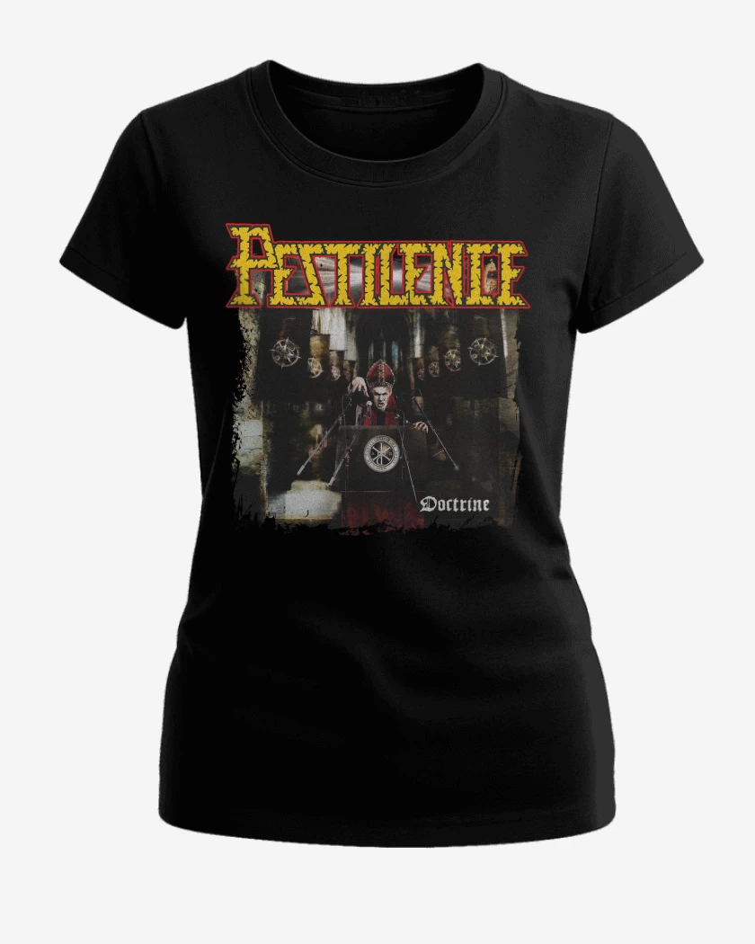 Polera de Mujer Negro de Pestilence Doctrine