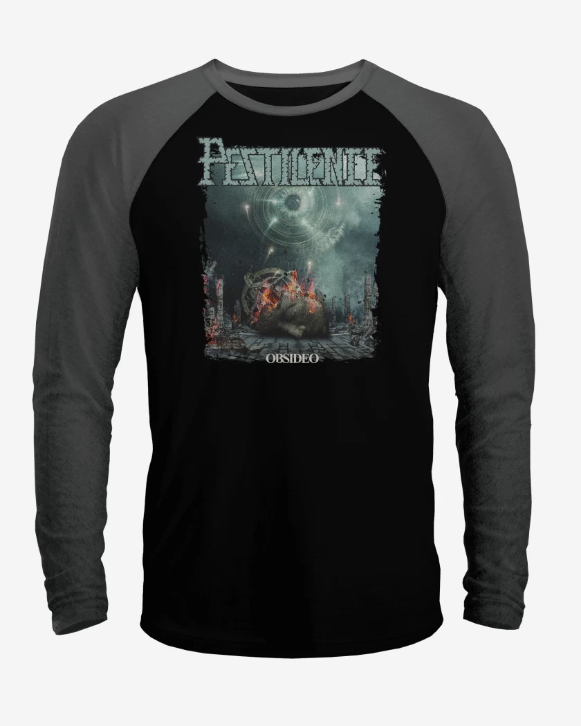 Polera Raglan Pestilence Obsideo