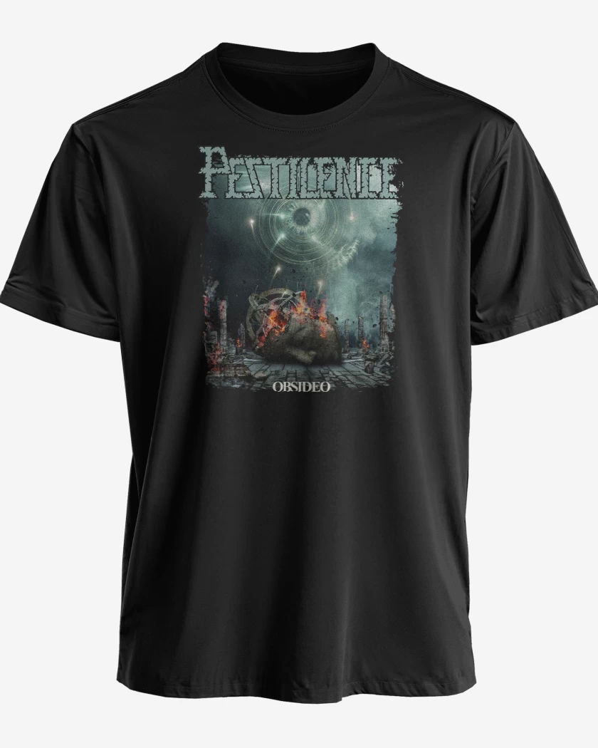 Polera premium Negro de Pestilence Obsideo