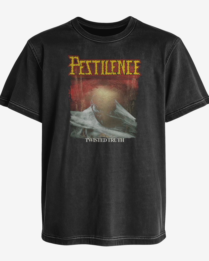 Polera desgastada Pestilence Twisted Truth