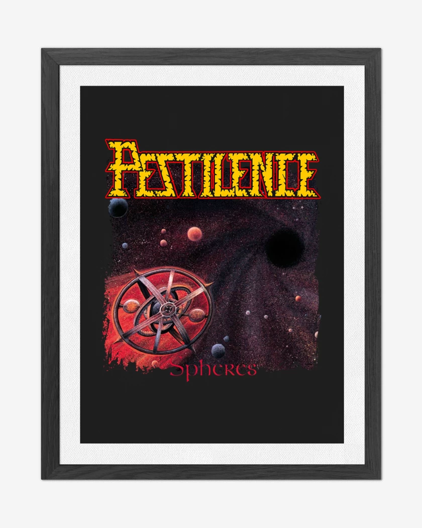 Cuadro decorativo Negro de Pestilence Spheres