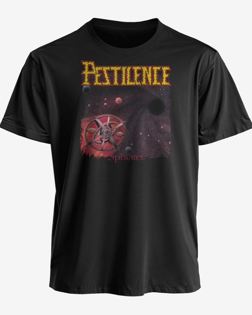 Polera premium Negro de Pestilence Spheres