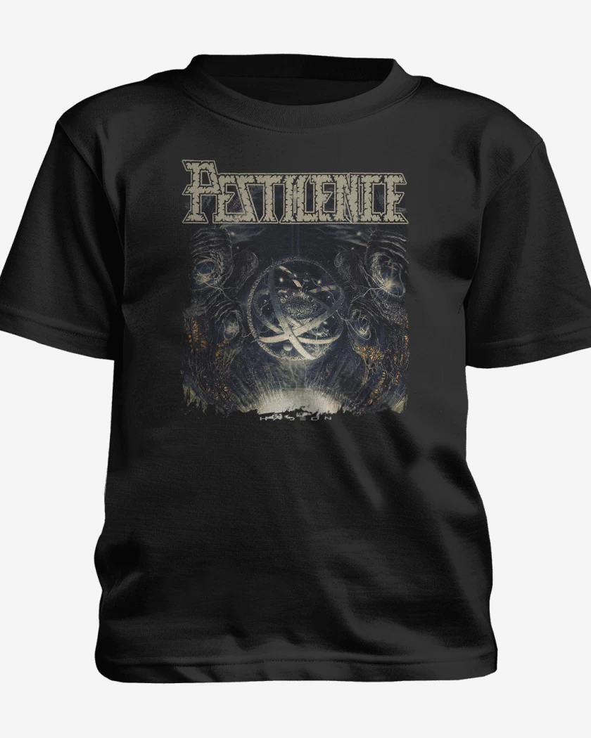 Polera de niño Negro de Pestilence Hadeon