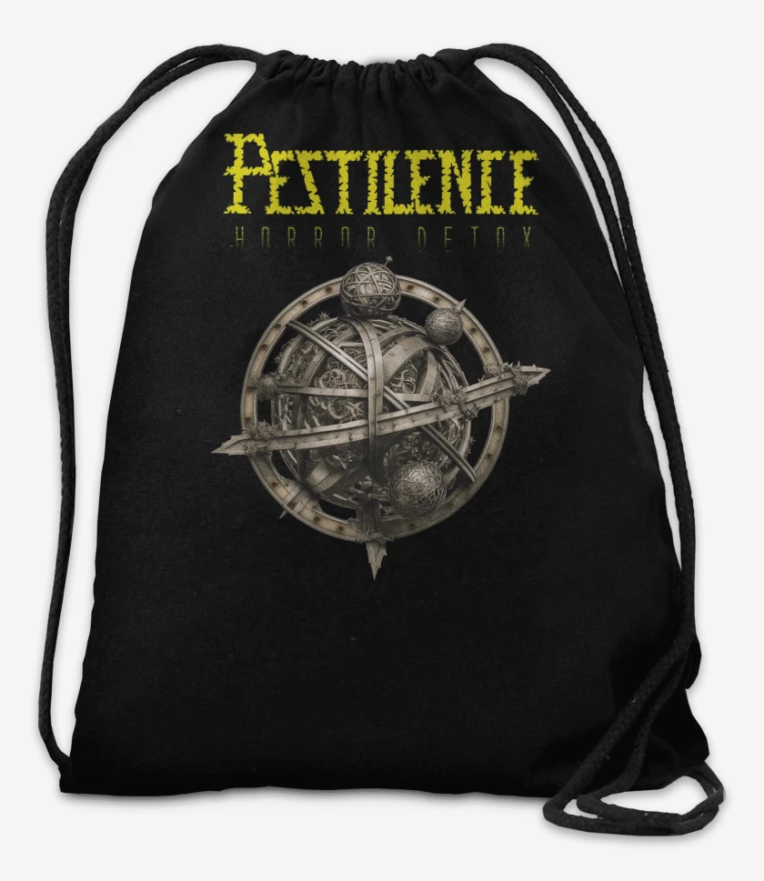 Mochila Negro de Pestilence Horror Detox