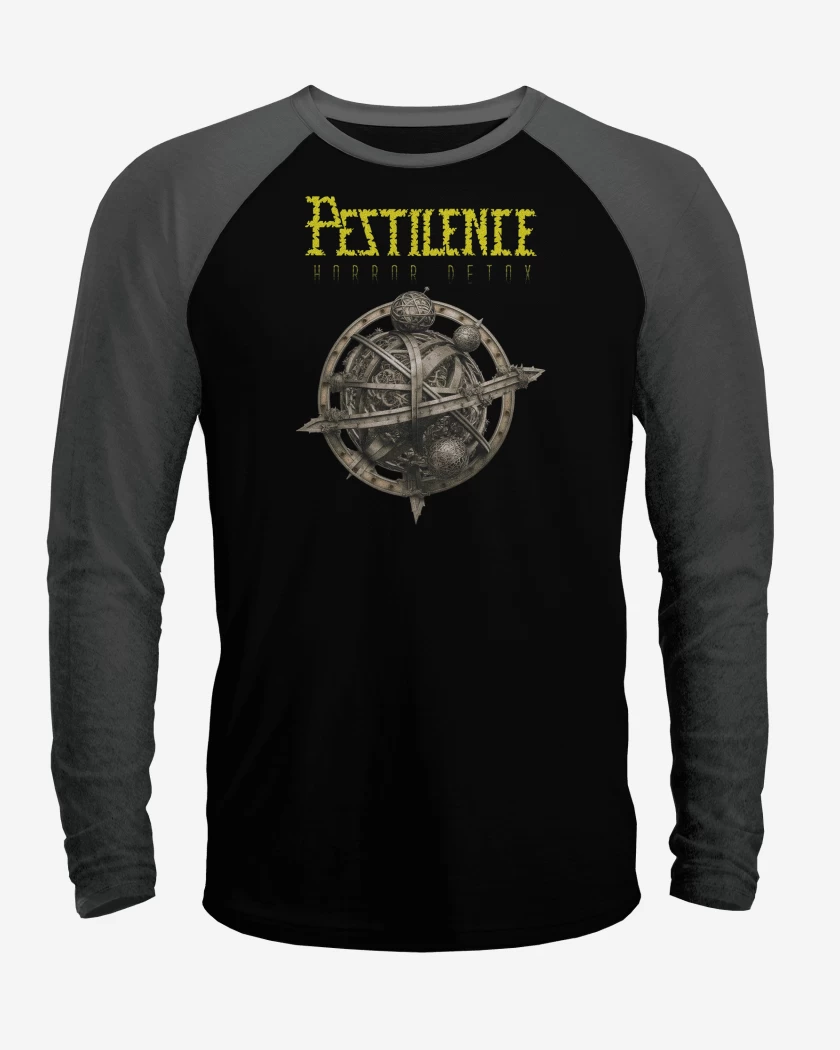 Polera Raglan Pestilence Horror Detox