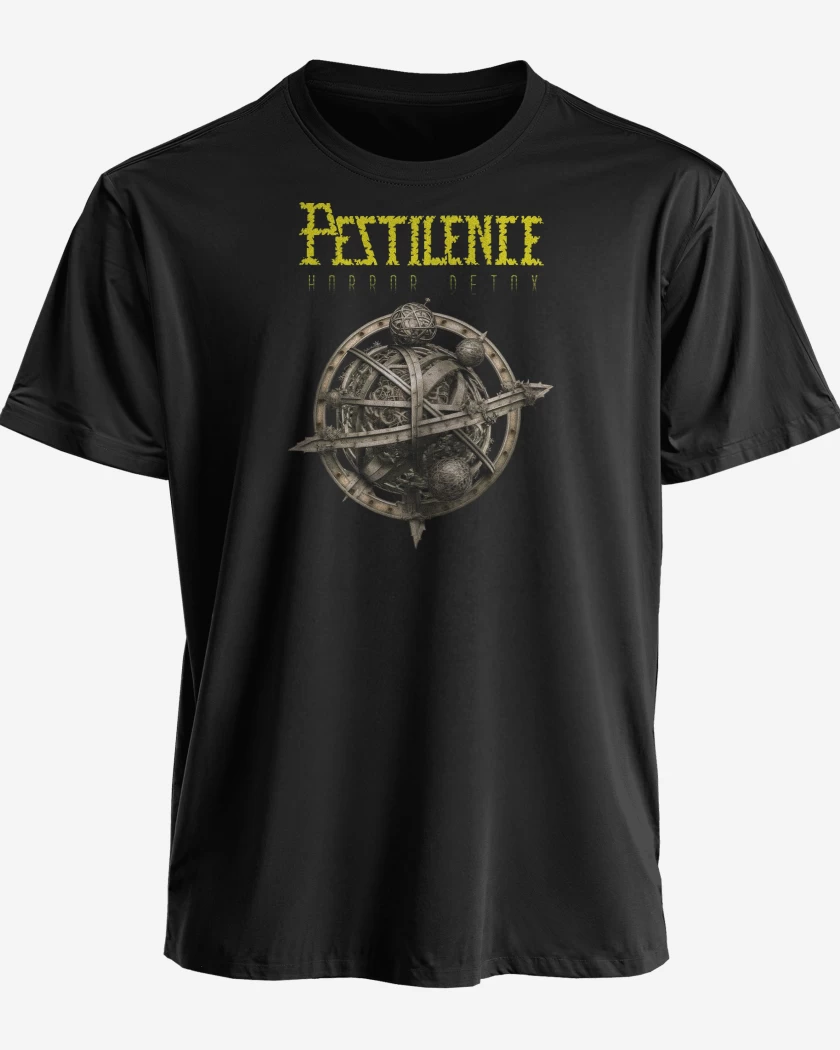 Polera premium Negro de Pestilence Horror Detox