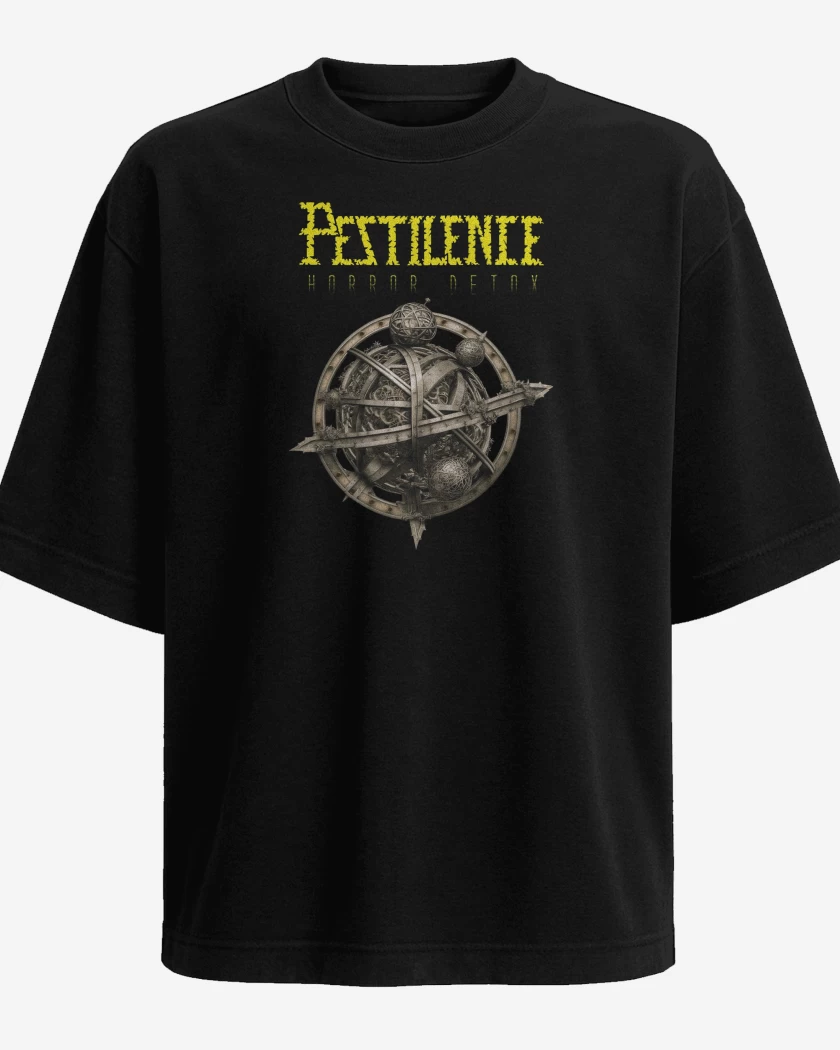 Polera Oversize Pestilence Horror Detox