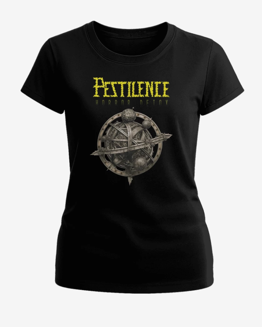 Polera de Mujer Negro de Pestilence Horror Detox