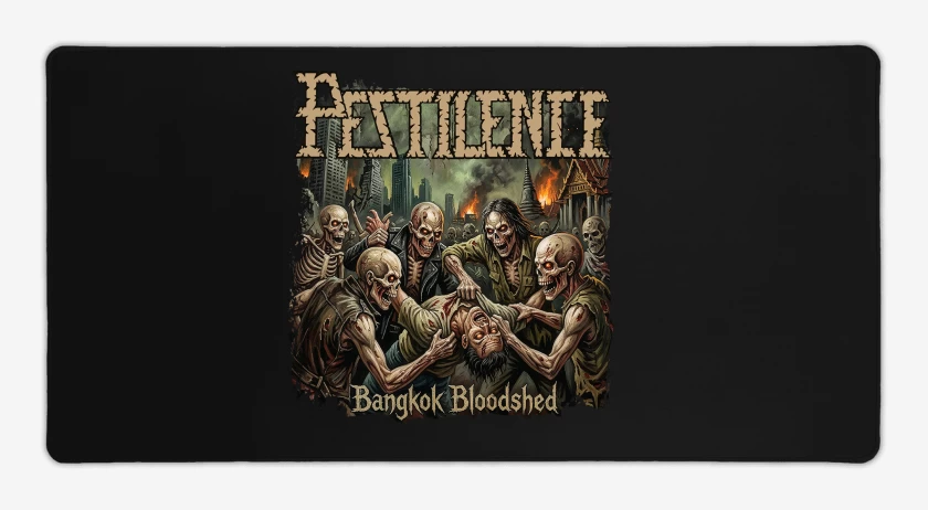 Mouse pad Gamer Pestilence Bangkok Bloodshed