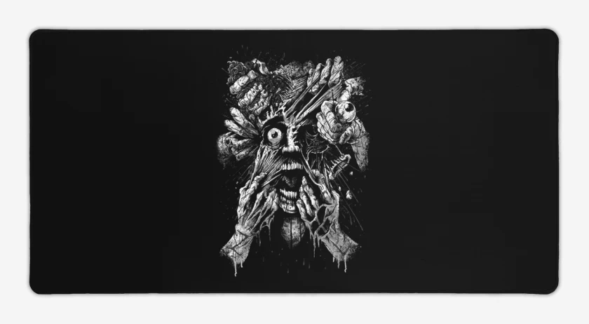 Mouse pad Gamer Negro de Cuco