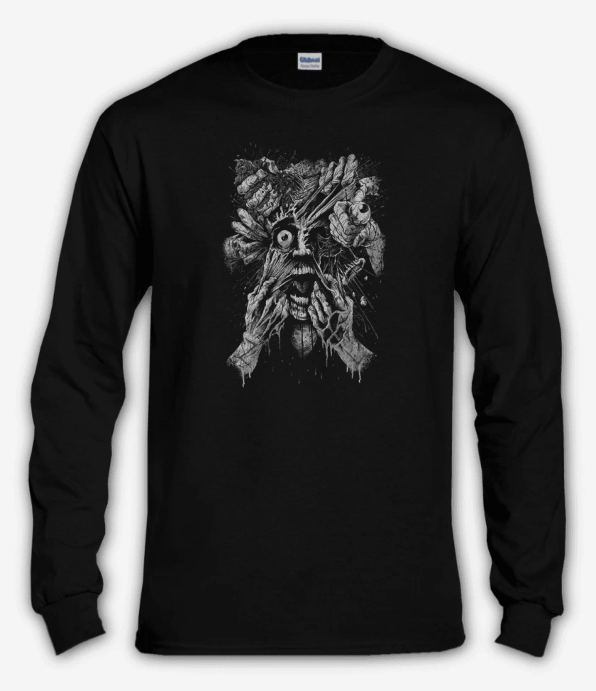 Polera manga larga Negro de Cuco