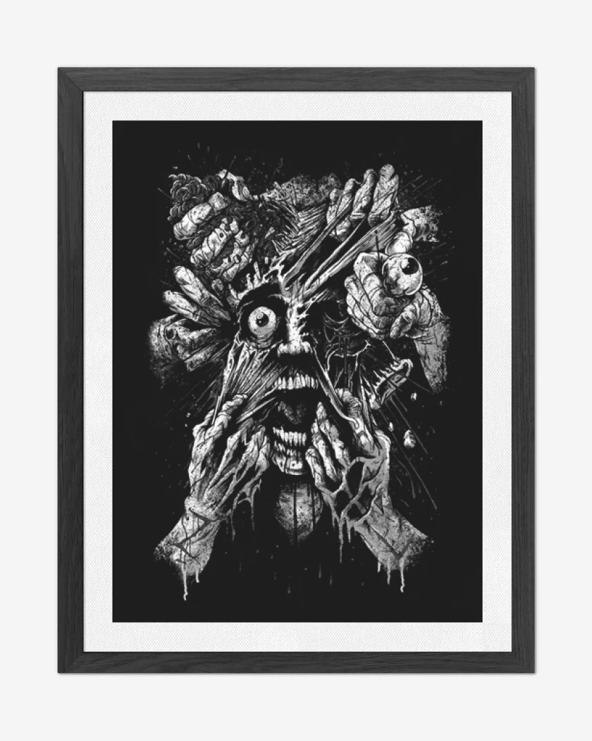 Cuadro decorativo Negro de Cuco