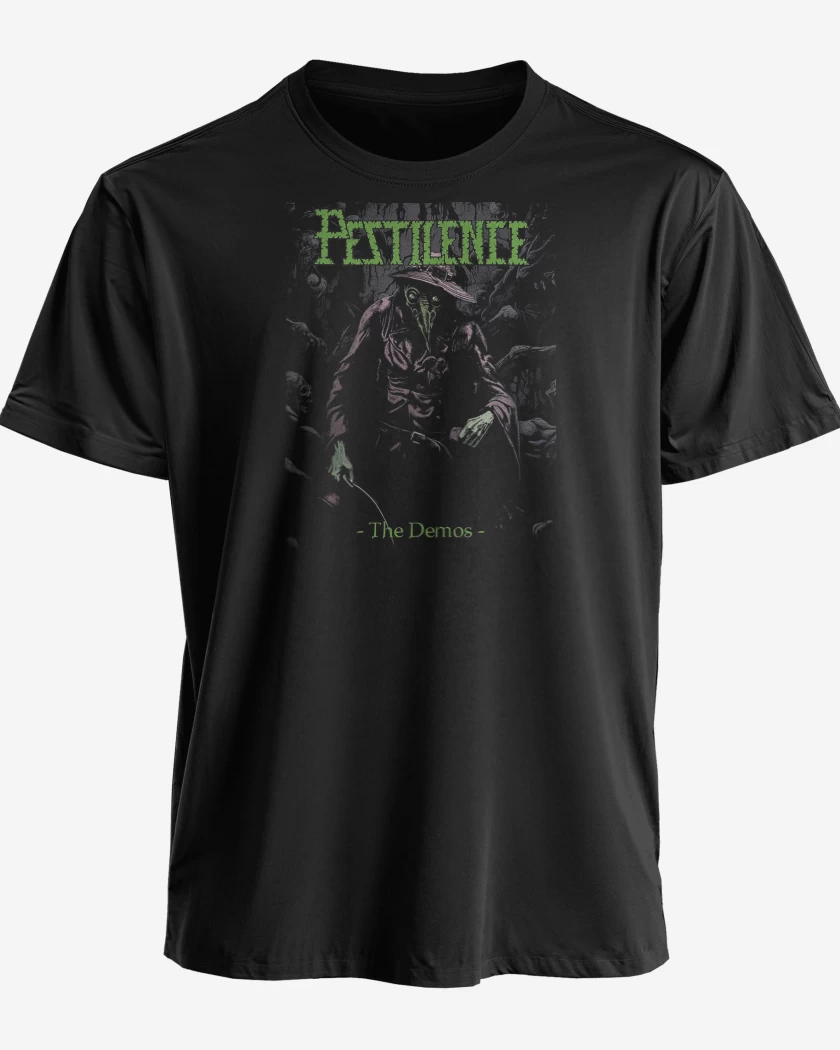 Polera premium Negro de Pestilence The Demos