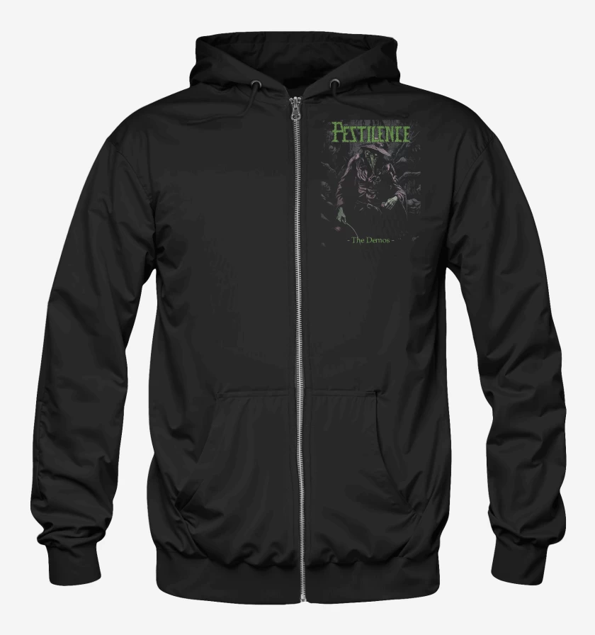 Poleron Canguro con cierre Pestilence The Demos