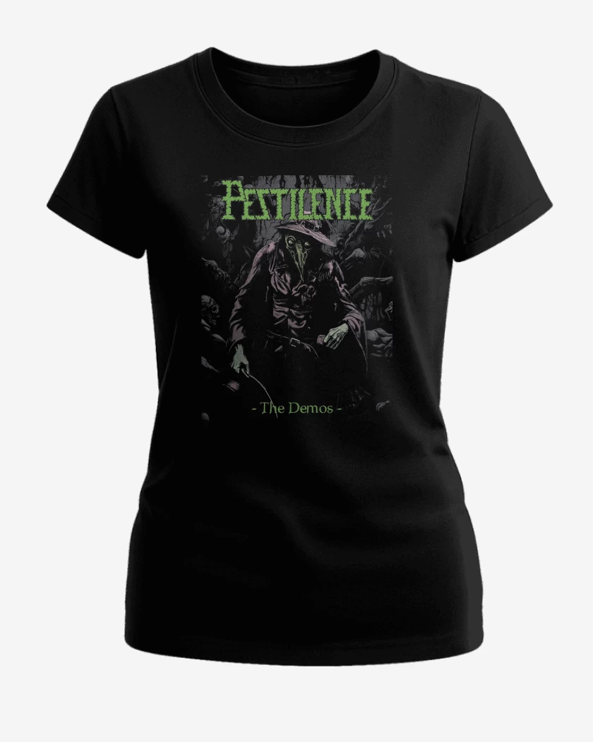 Polera de Mujer Negro de Pestilence The Demos