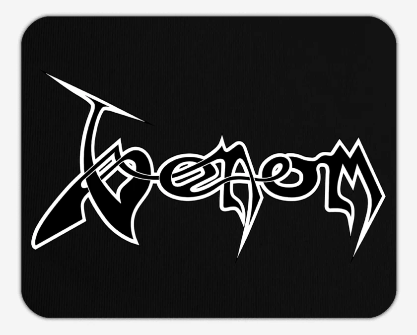 Mousepad Negro de Venom Logo N