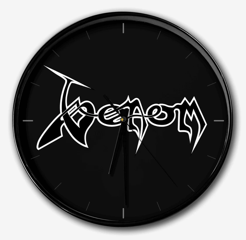 Reloj Negro de Venom Logo N