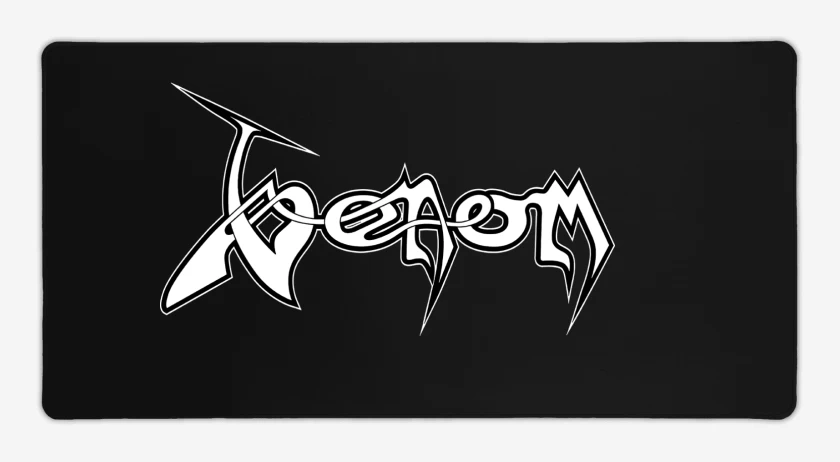 Mouse pad Gamer Negro de Venom Logo B