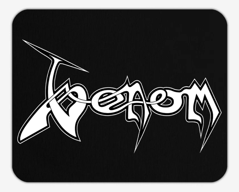 Mousepad Negro de Venom Logo B