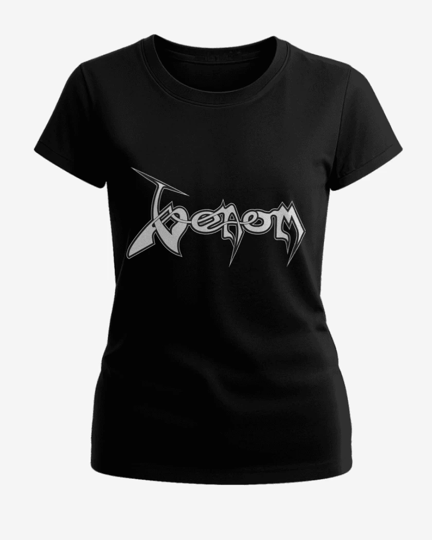 Polera de Mujer Negro de Venom Logo B