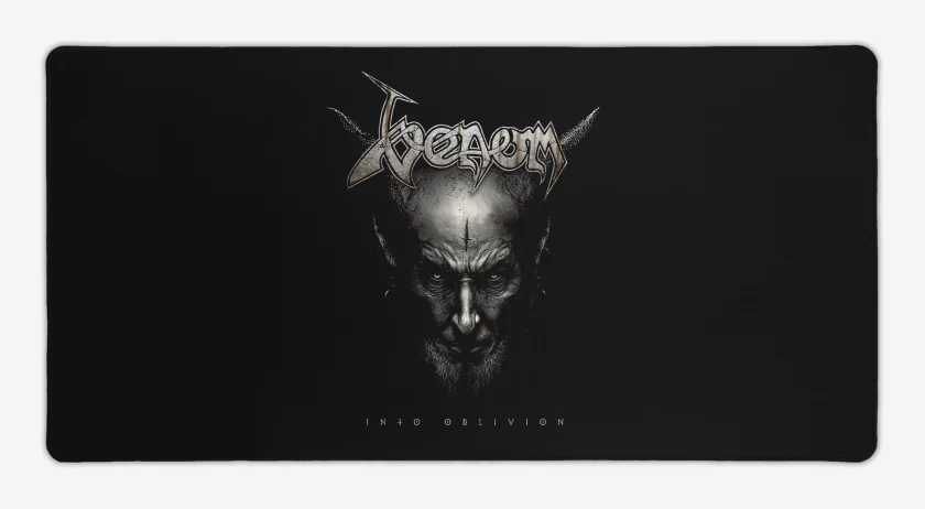 Mouse pad Gamer Negro de Venom Into Oblivion