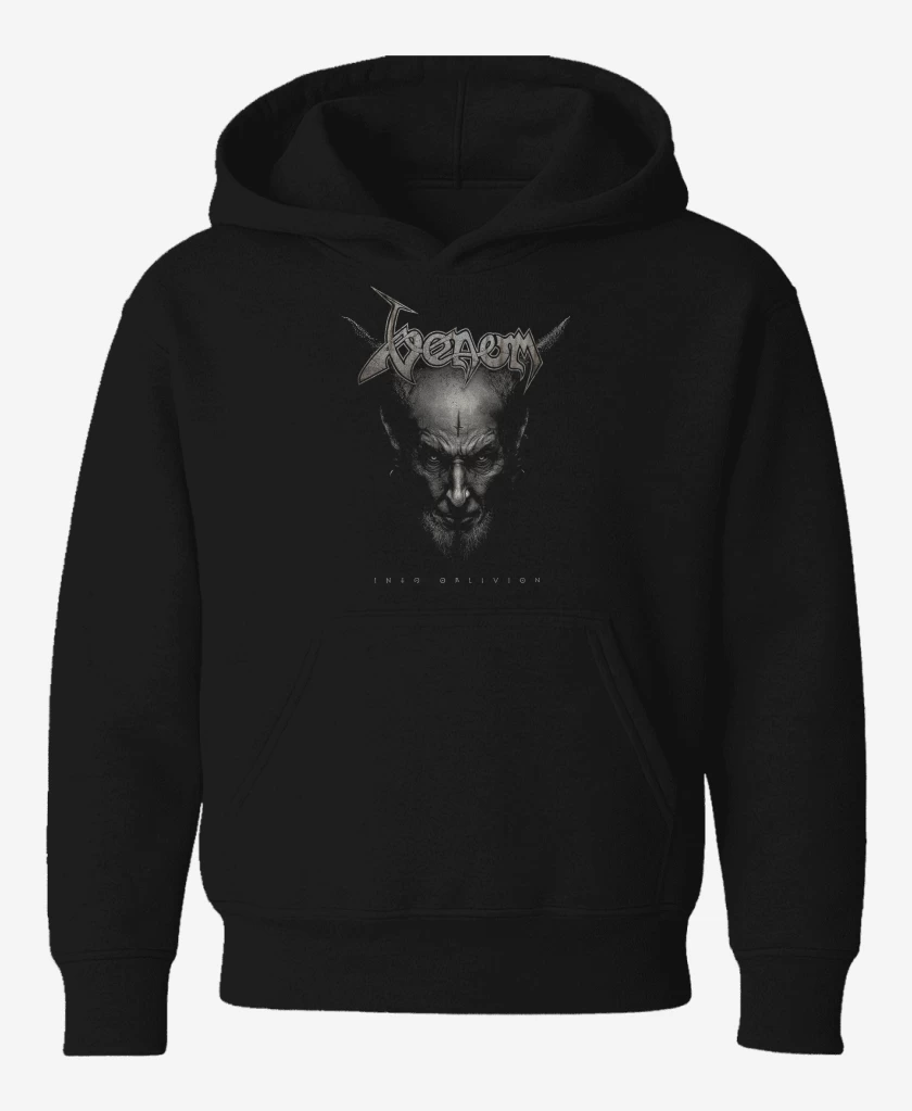 Poleron de niño Negro de Venom Into Oblivion