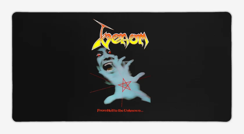 Mouse pad Gamer Negro de Venom From Hell to the Unknown