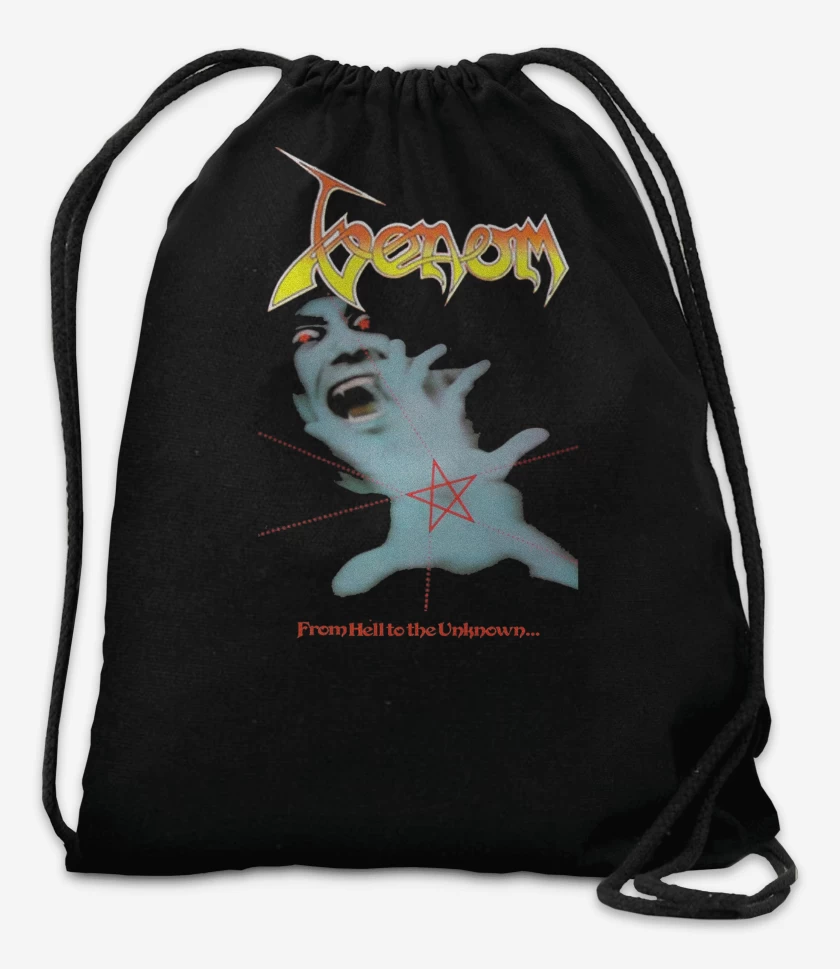 Mochila Negro de Venom From Hell to the Unknown