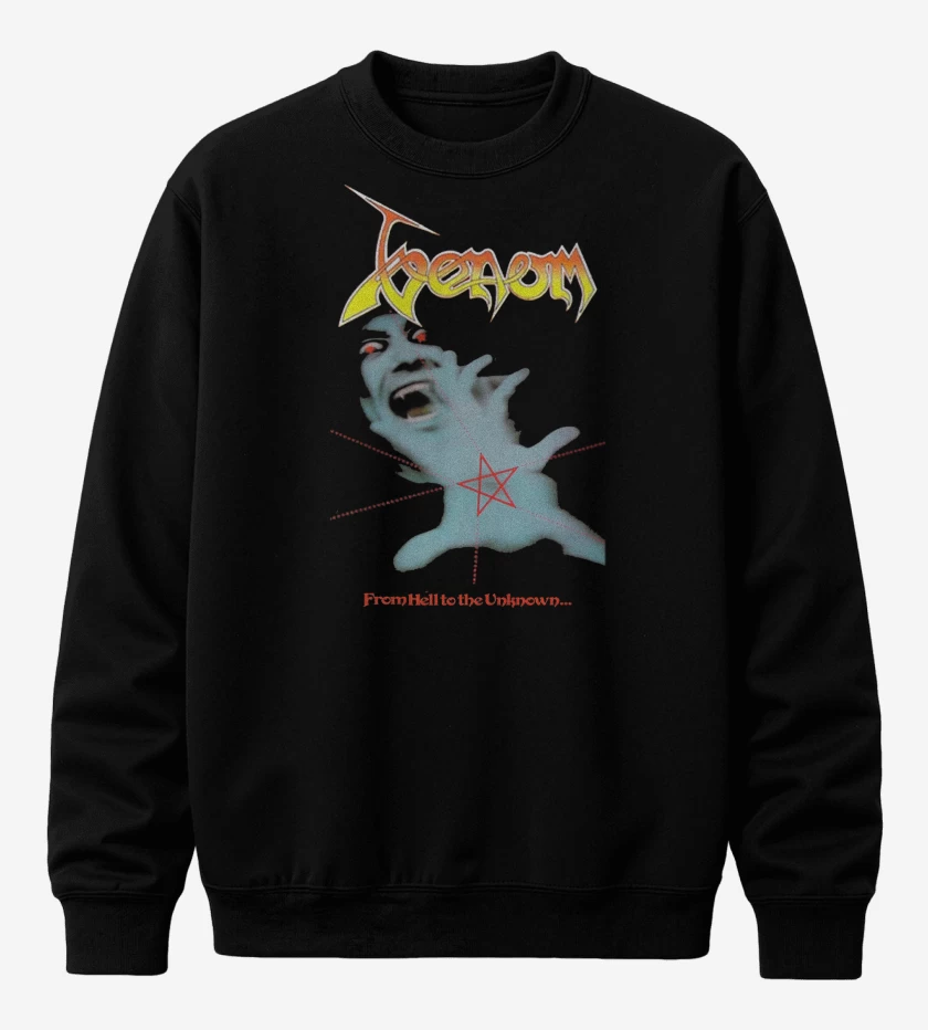 Poleron polo Venom From Hell to the Unknown