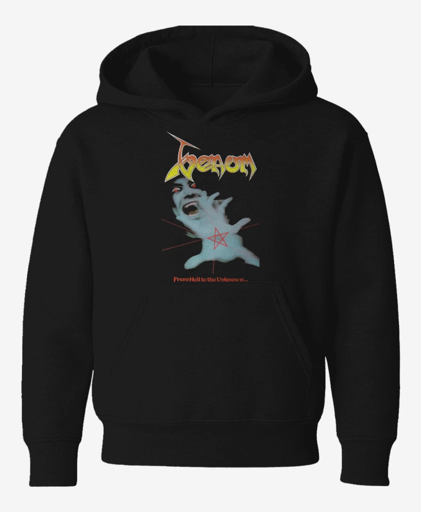 Poleron de niño Negro de Venom From Hell to the Unknown
