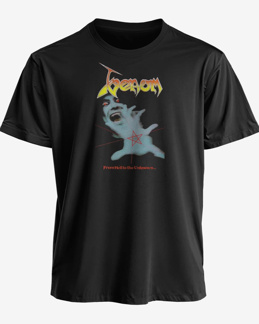 Polera premium Negro de Venom From Hell to the Unknown