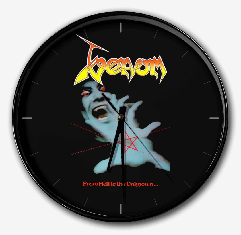 Reloj Negro de Venom From Hell to the Unknown