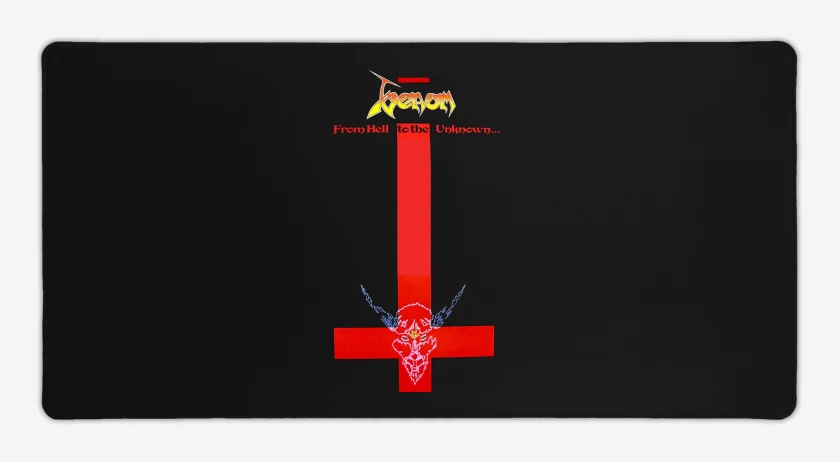 Mouse pad Gamer Negro de Venom From Hell
