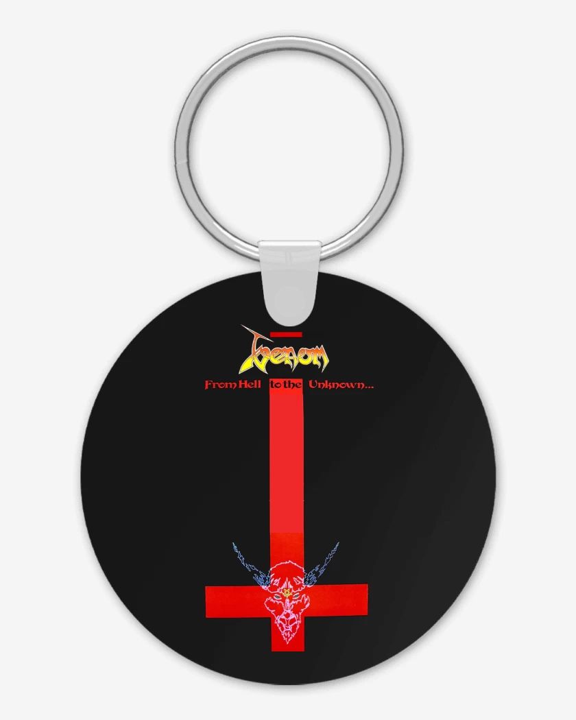 Llavero Negro de Venom From Hell