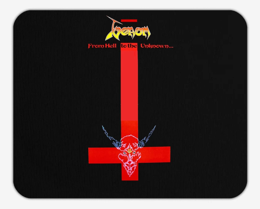 Mousepad Negro de Venom From Hell