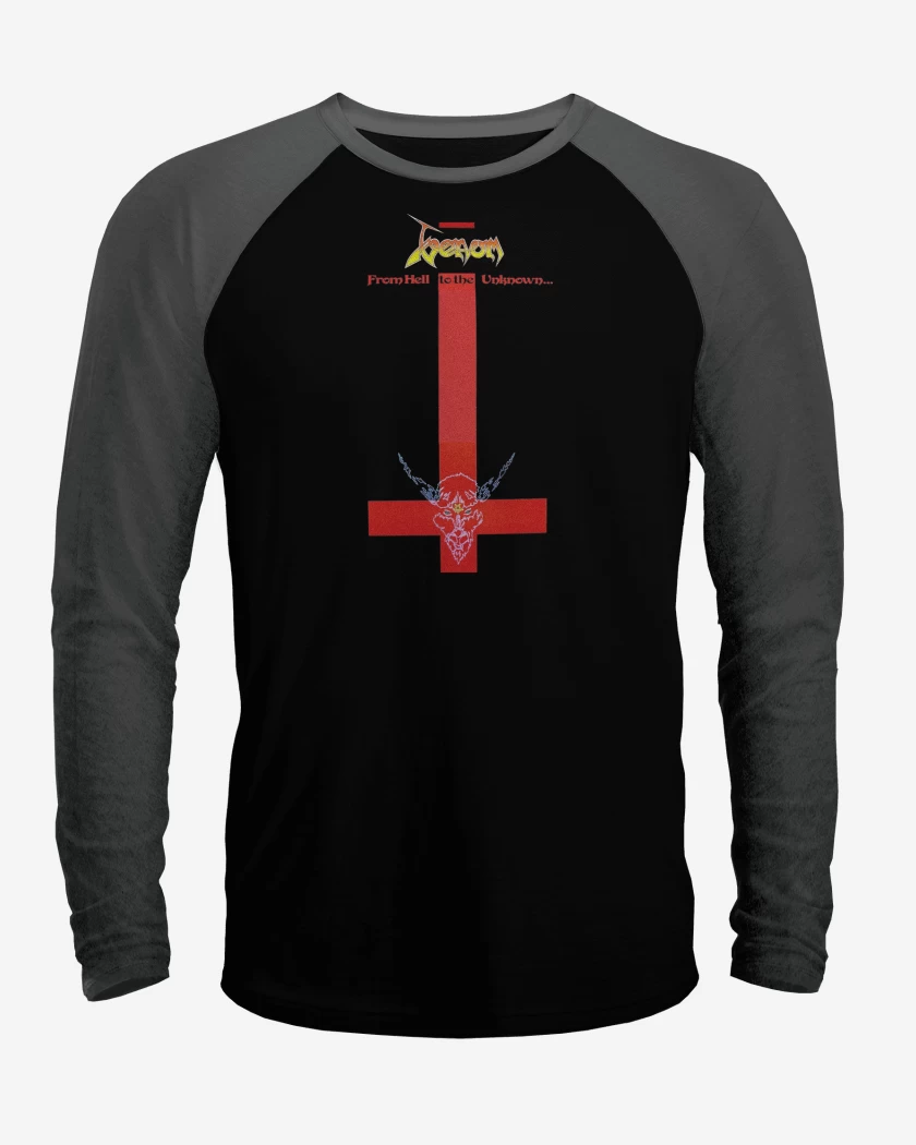 Polera Raglan Venom From Hell