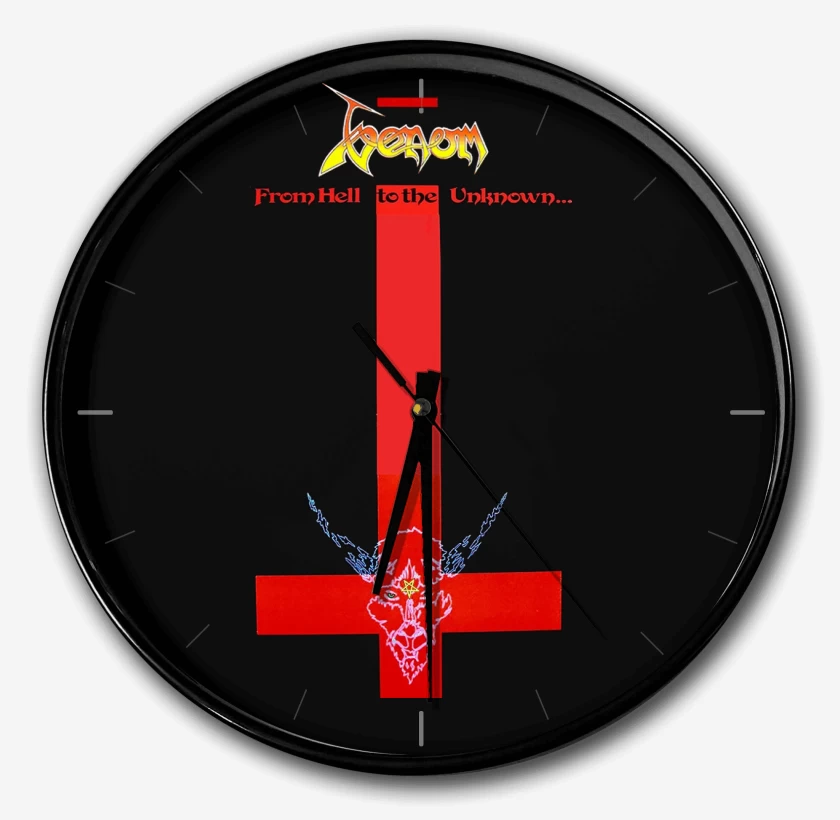 Reloj Negro de Venom From Hell