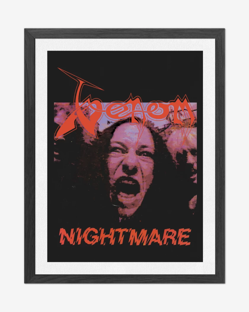 Cuadro decorativo Negro de Venom Nightmare