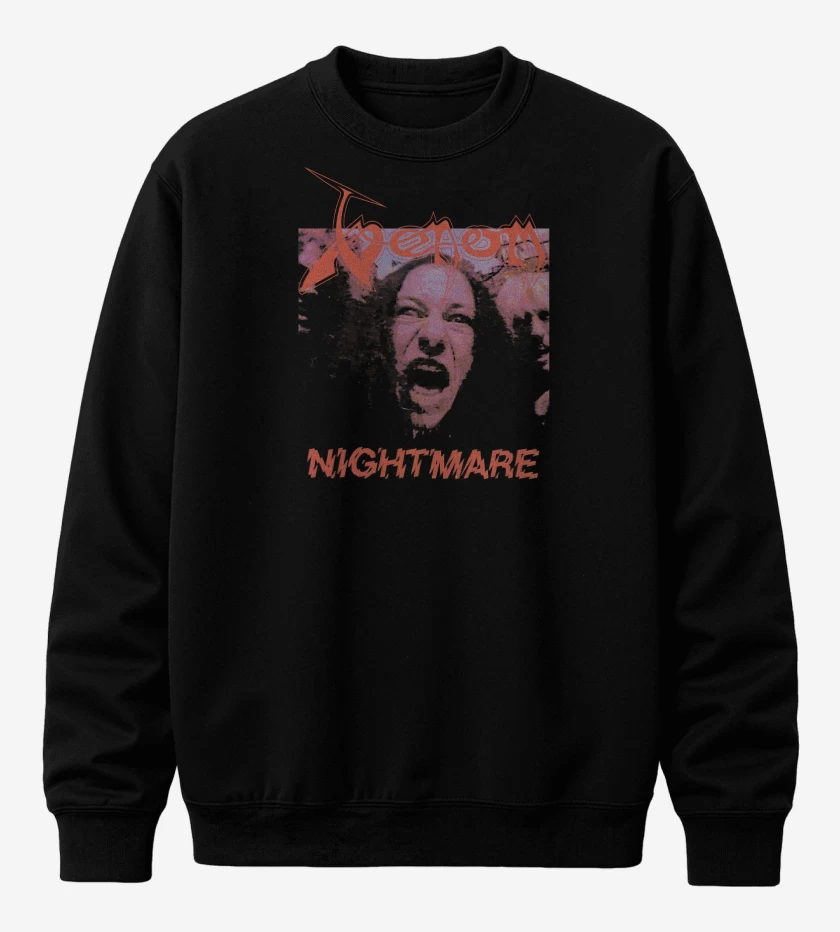 Poleron polo Negro de Venom Nightmare