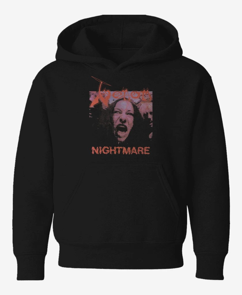 Poleron de niño Negro de Venom Nightmare