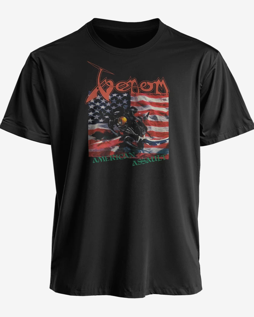Polera premium Venom American Assault