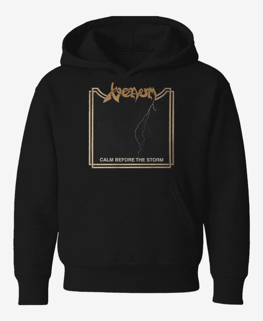 Poleron de niño Negro de Venom Calm Before the Storm