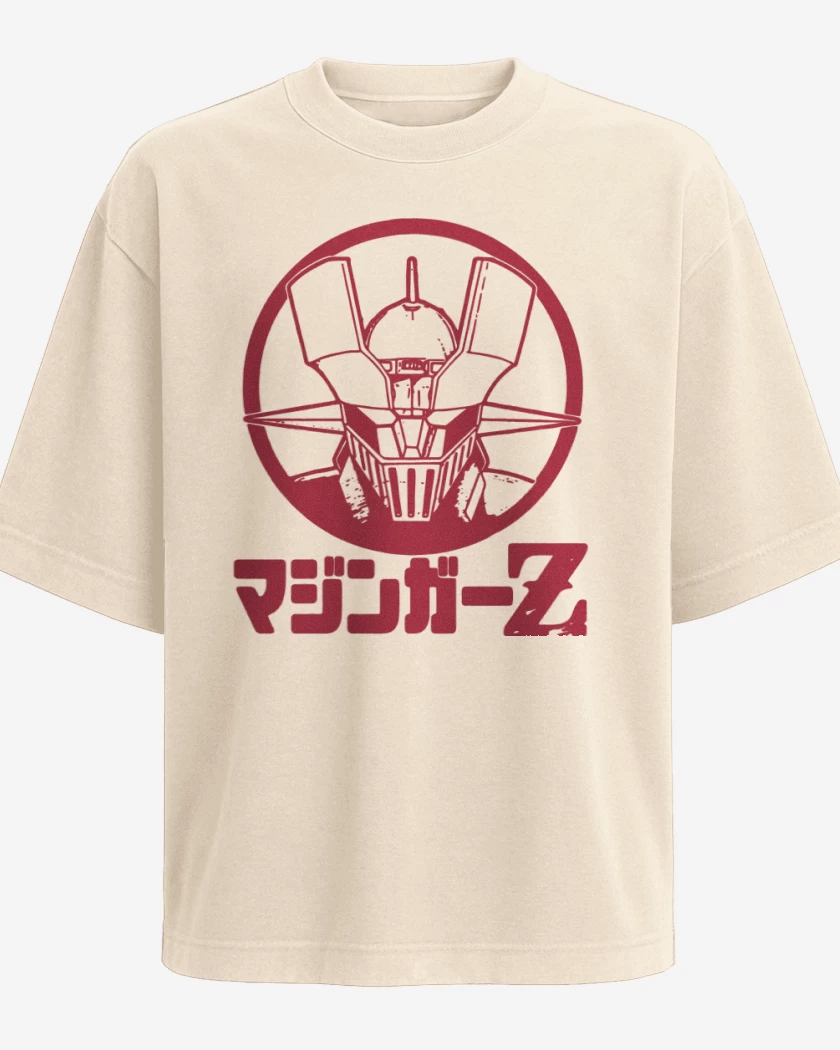 Polera Oversize Beige de Mazinger