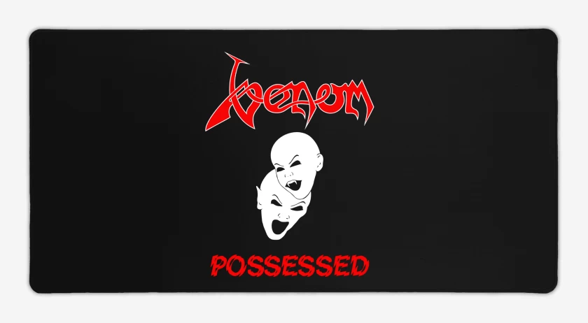 Mouse pad Gamer Negro de Venom Possessed Faces
