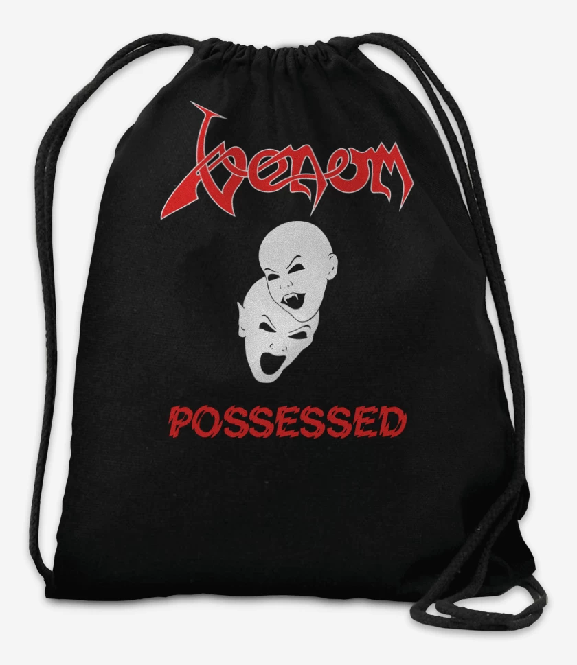 Mochila Negro de Venom Possessed Faces