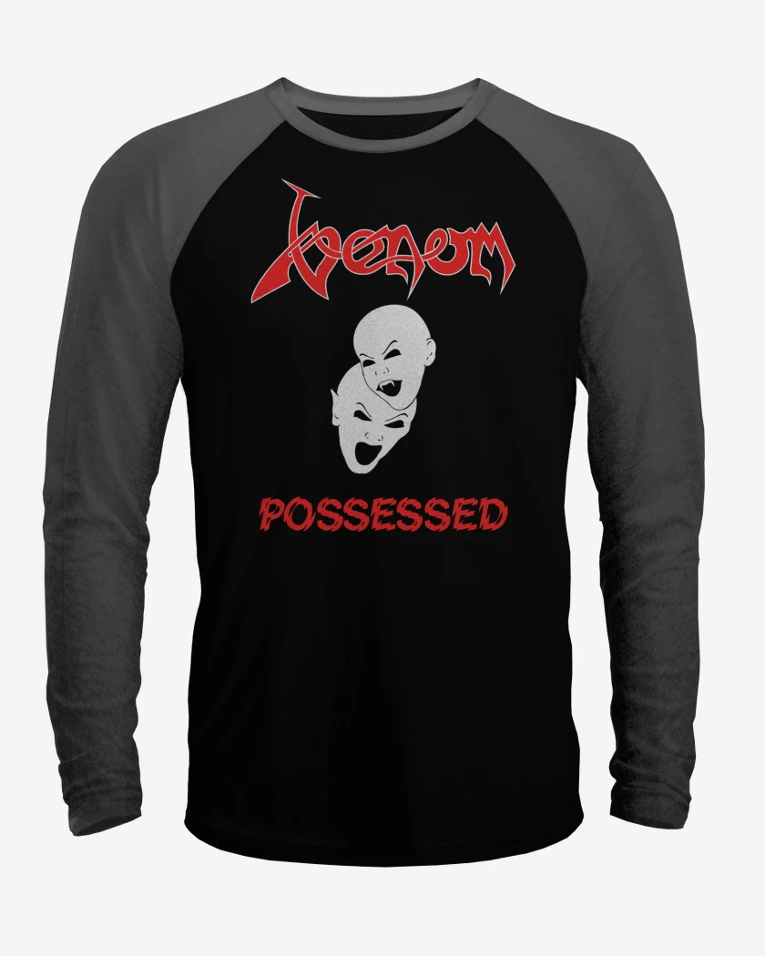 Polera Raglan Venom Possessed Faces