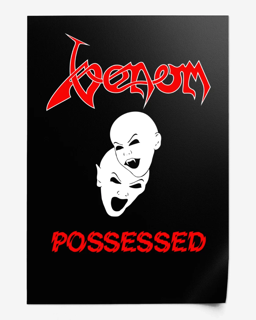 Print Venom Possessed Faces